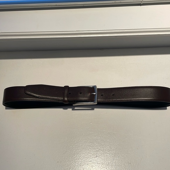 Monte Rosso 32 Belt in dark chestnut brown - Picture 2 of 5